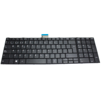 Teclado compatible para portátil TOSHIBA Satellite c50 / c50d / c55d / c50-a / c50d-a / negro