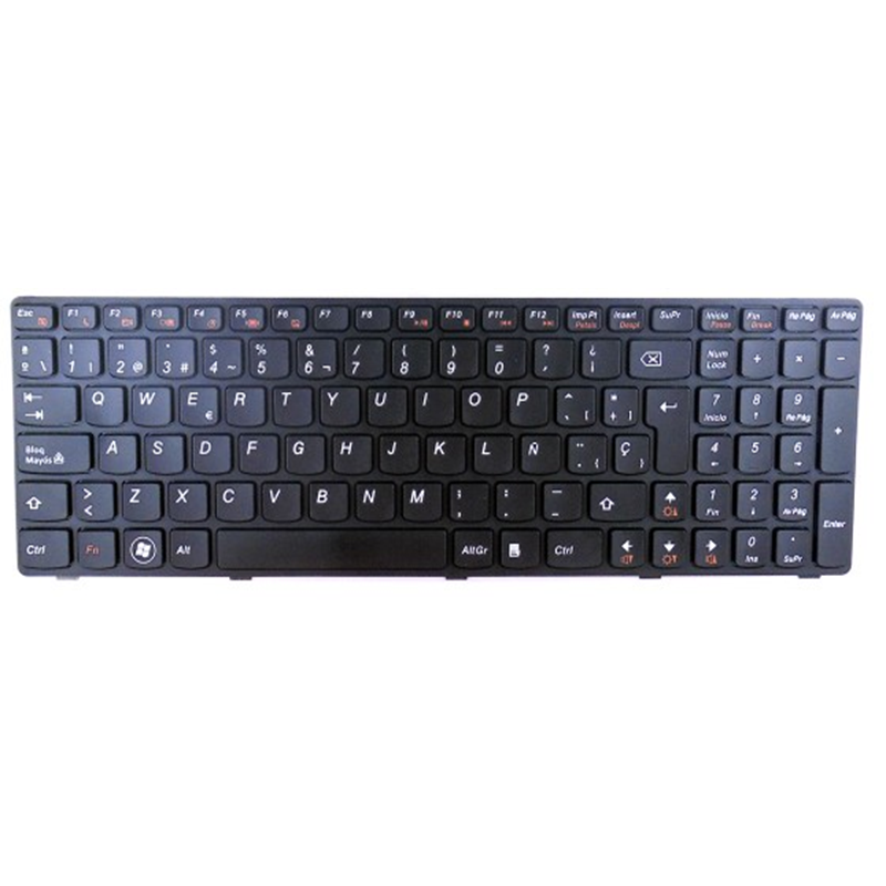 Teclado compatible para portátil LENOVO G580/ z580/ v580 / z570 / z575