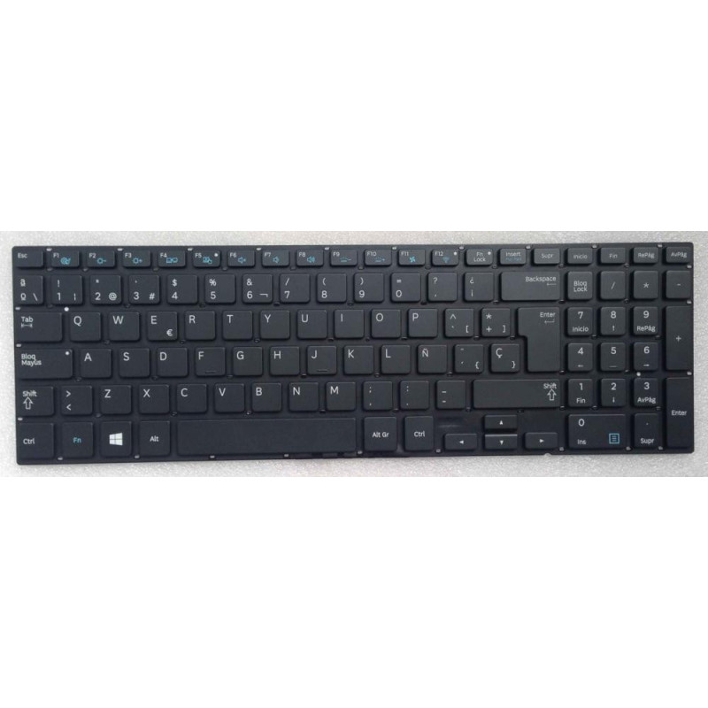 Teclado compatible para portátil SAMSUNG 770z5e retroiluminado