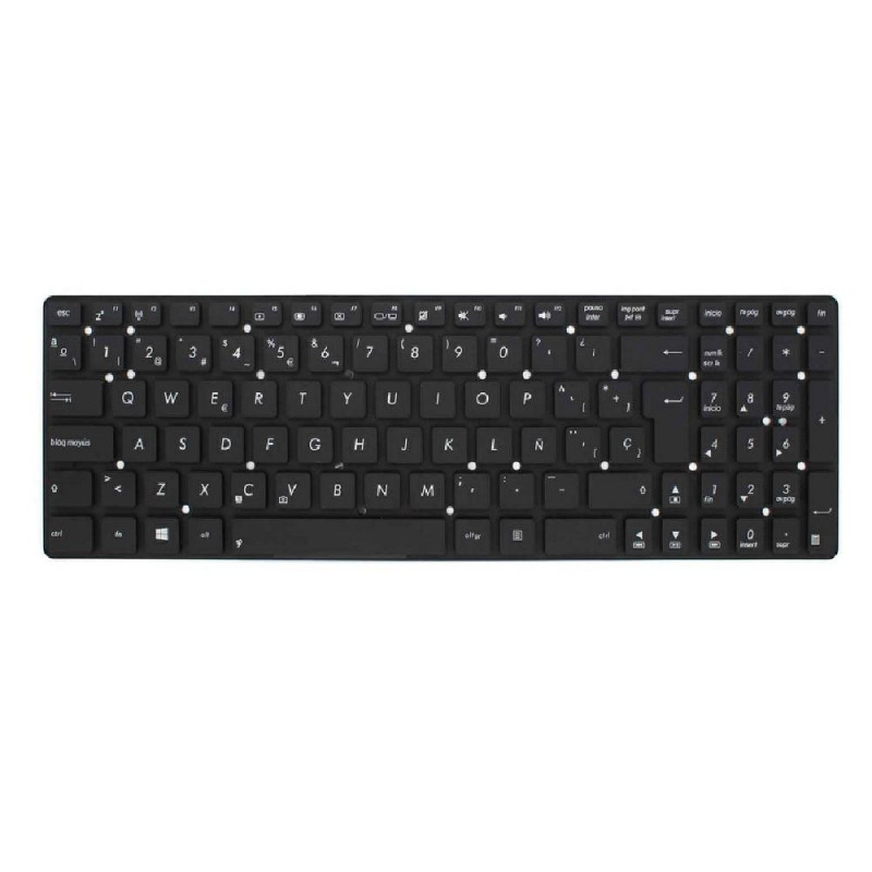Teclado compatible para portátil ASUS A55