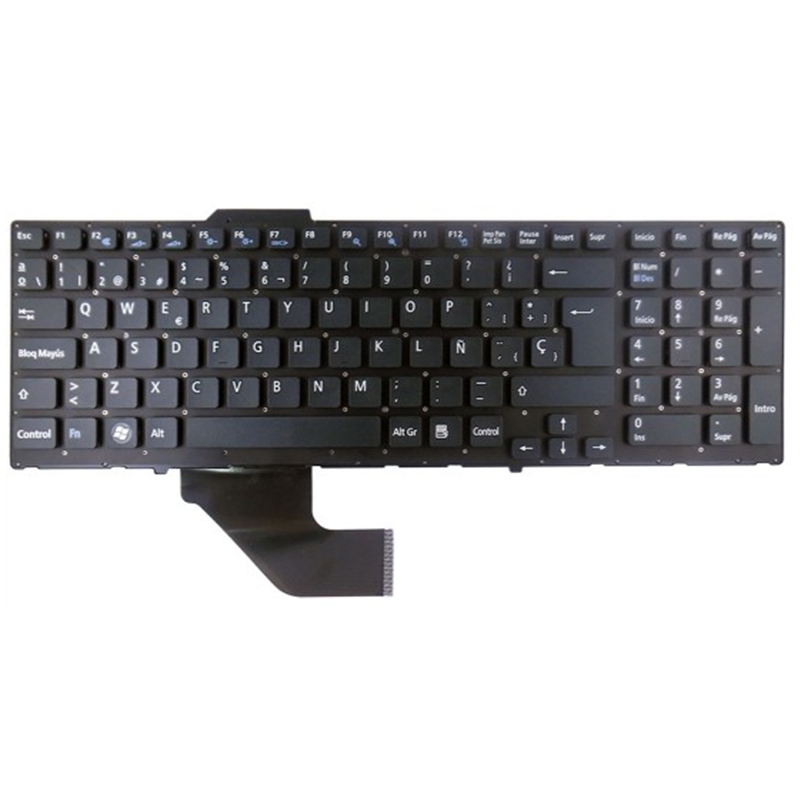 Teclado compatible para portátil SONY Vaio vpcf / vpcf11 / vpcf12 / vpcf13