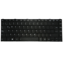 Teclado compatible para portátil TOSHIBA c40 / c40d / c40t / c45  negro