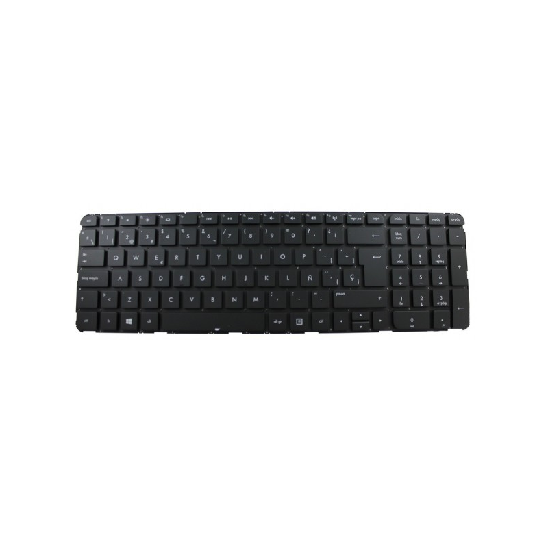 Teclado compatible para portátil HP envy dv7-7000 negro