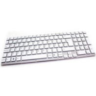 Teclado compatible para portátil SONY vpc-eb series blanco sin marco