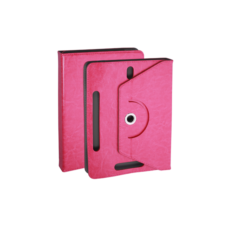 Funda tablet ajustable giratoria ONE+ 7 pulgadas rosa