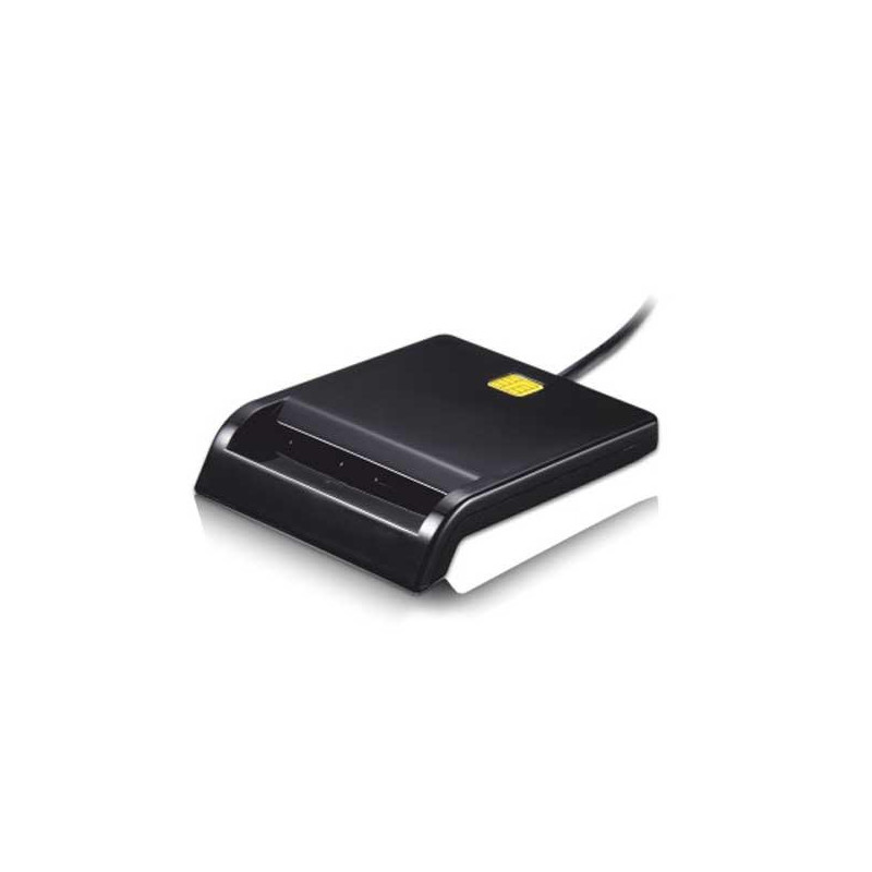Lector Dni externo Tooq USB 2.0 Negro / Dni 4.0 / TQR-210B
