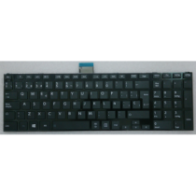 Teclado compatible para portátil TOSHIBA Satellite c50/ c50d/ c55/ c55d negro con marco