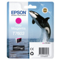 Tinta original epson t7603 magenta vivo c13t76034010 25.9ml