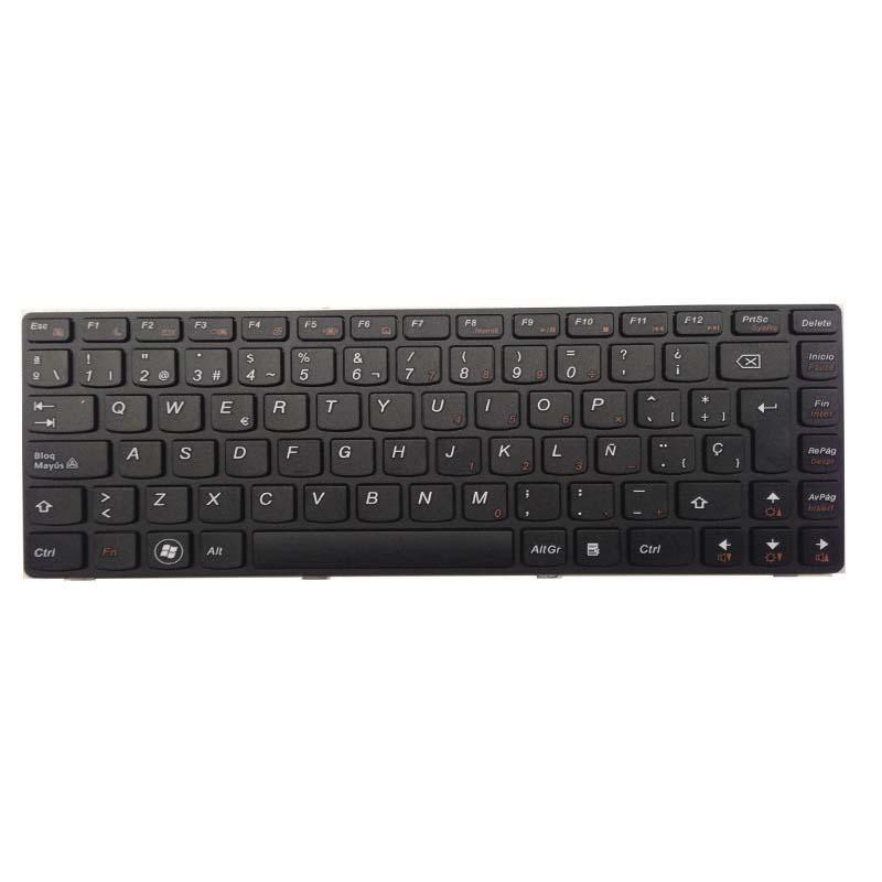 Teclado compatible para portátil LENOVO z380/ z480/ z485/ g480/ g485 negro