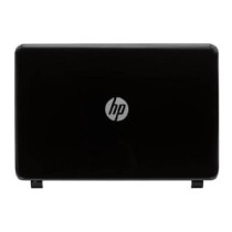 LCD Cover compatible para portátil HP 15-G / 15-R Negro Brillo