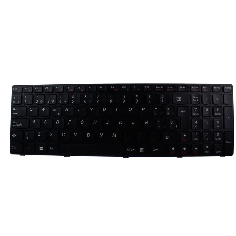 Teclado compatible para portátil LENOVO IdeaPad g500s / g505s / s500 / s510p / z510 negro