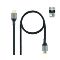 Cable HDMI 2.1  M/M / 1.5 metros / 8K 60Hz / Hdr / eArc / 48Gbps / Certificado / Nanocable 10.15.8101-L150