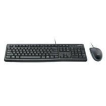 Combo Teclado + Raton USB Logitech MK120 Negro  920-002550