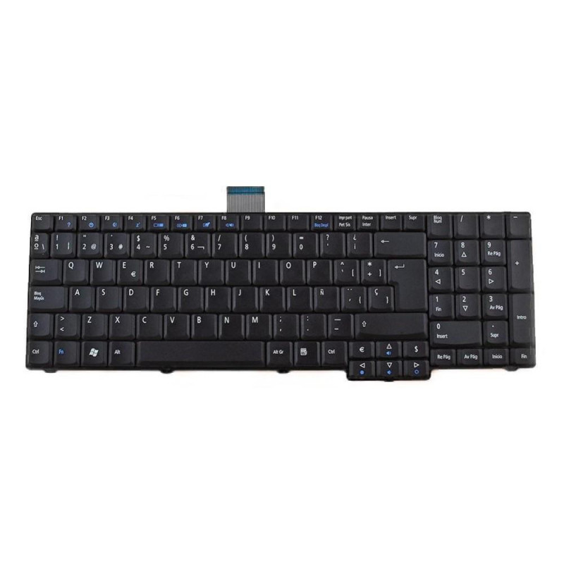 Teclado compatible para portátil ACER Aspire 7730 Version cable largo