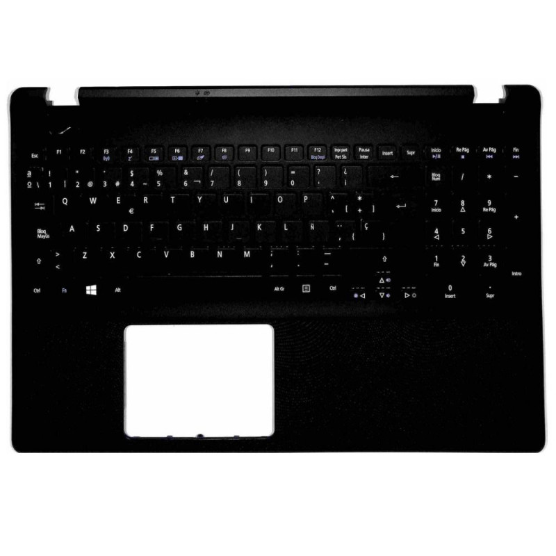 Top case + Teclado compatible para portátil ACER ES1-512 Negro