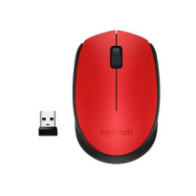 Raton óptico inalámbrico Logitech M171 Rojo  910-004641