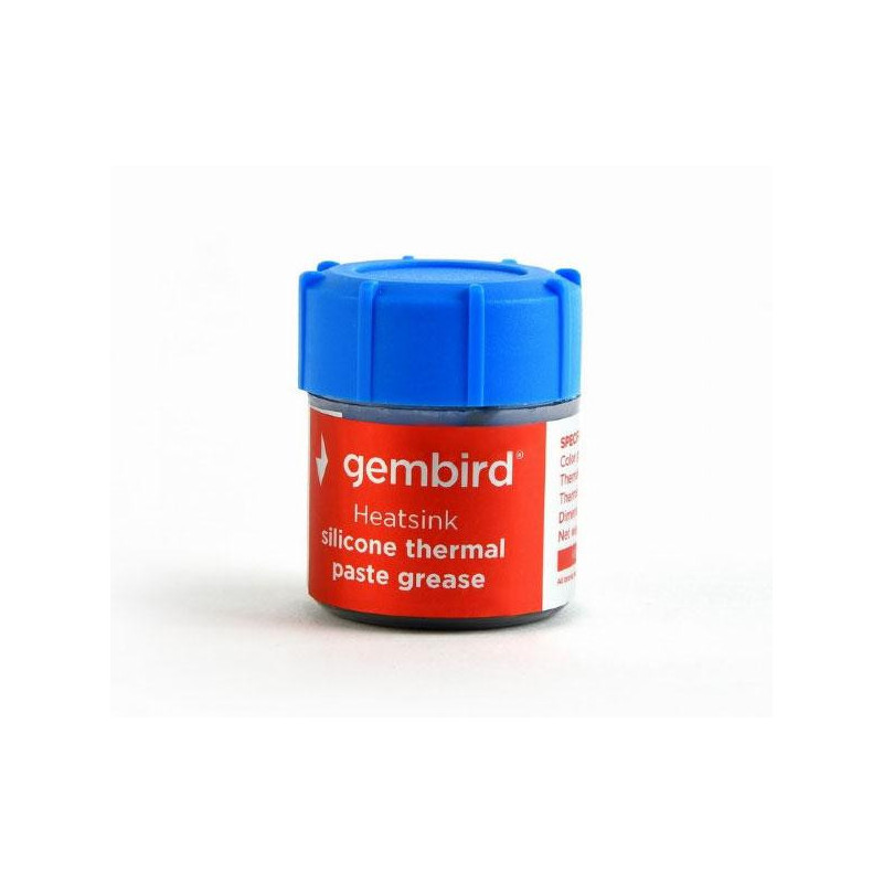 Bote pasta termica 15gr. Gembird / Tg-g15-02 / Gris