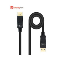 Cable Displayport a Displayport 1.4 M/M Certificado 8K / HDR / 1 metro / Nanocable 10.15.2501