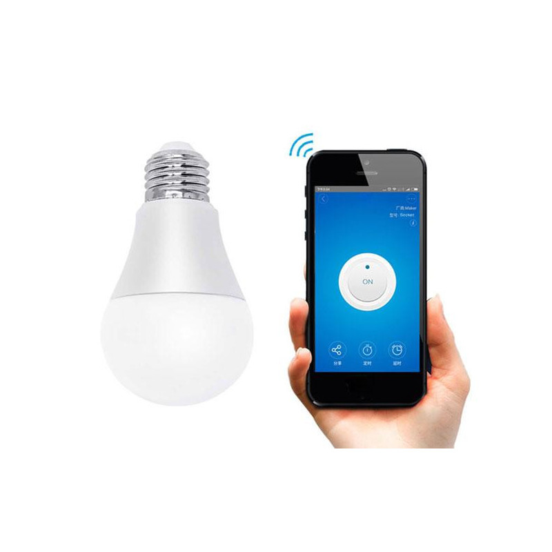 Bombilla Wifi Inteligente R4005 Blanca / E27 / 7w / 600 Lumens Regulable / A+
