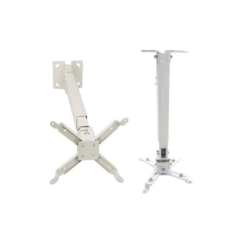 Soporte proyector techo pj2012t-w inclinable blanco