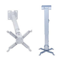 Soporte proyector techo pj2012t-s inclinable plata