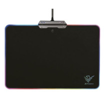 Alfombrilla Gaming Led RGB Phoenix Xpad negra / USB / 10 modos iluminacion / rigida / PHFACTOR-XPAD