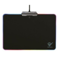 Alfombrilla Gaming Led RGB Phoenix Xpad negra / USB / 10 modos iluminacion / rigida / PHFACTOR-XPAD