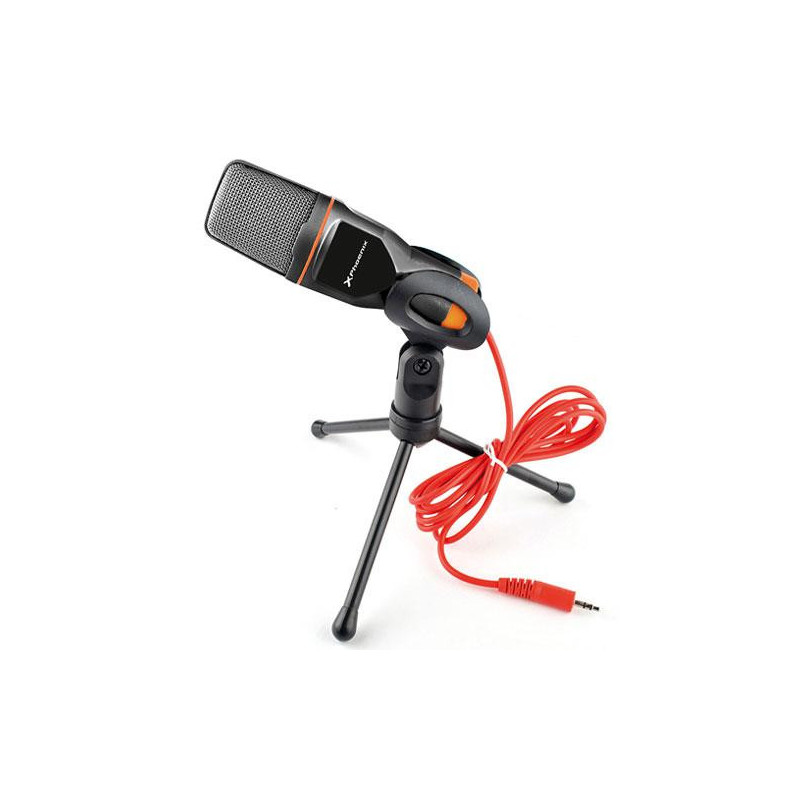 Microfono multimedia phoenix Phpodcaststudio / Jack 3.5mm / Tripode / Para Videos - Podcasts