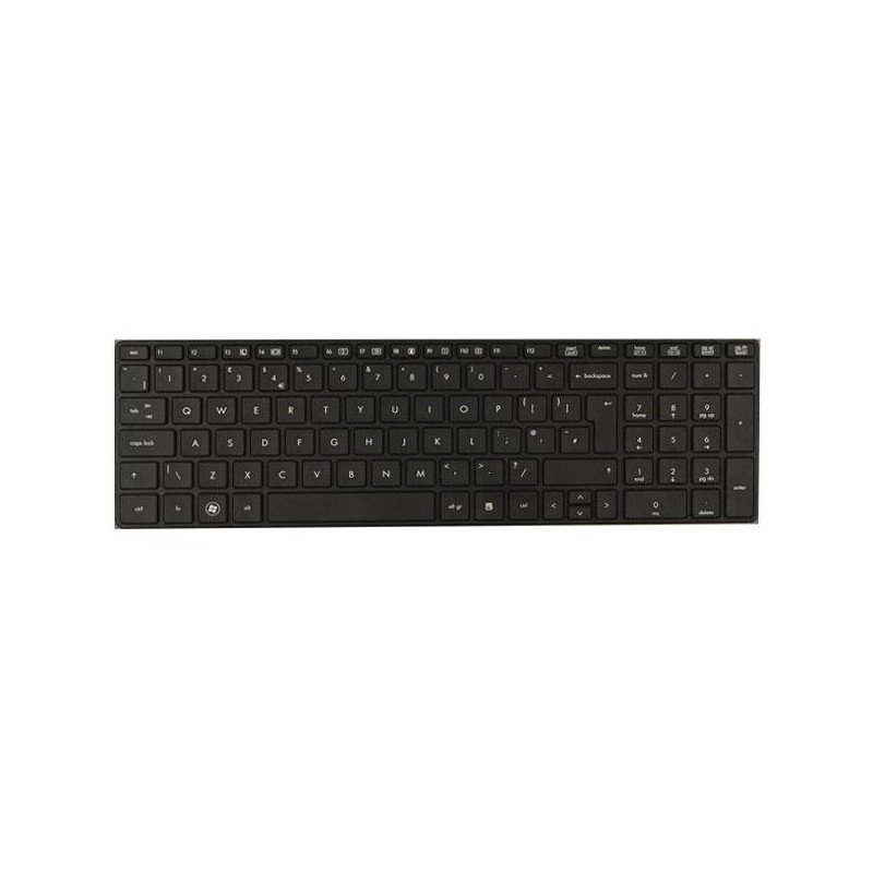 Teclado para portátil Ocasión HP Probook 6570b /6560b/ inglés + pegatina castellano
