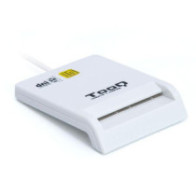 Lector Dni externo Tooq USB 2.0 Blanco / DNI 4.0 / TQR-210W