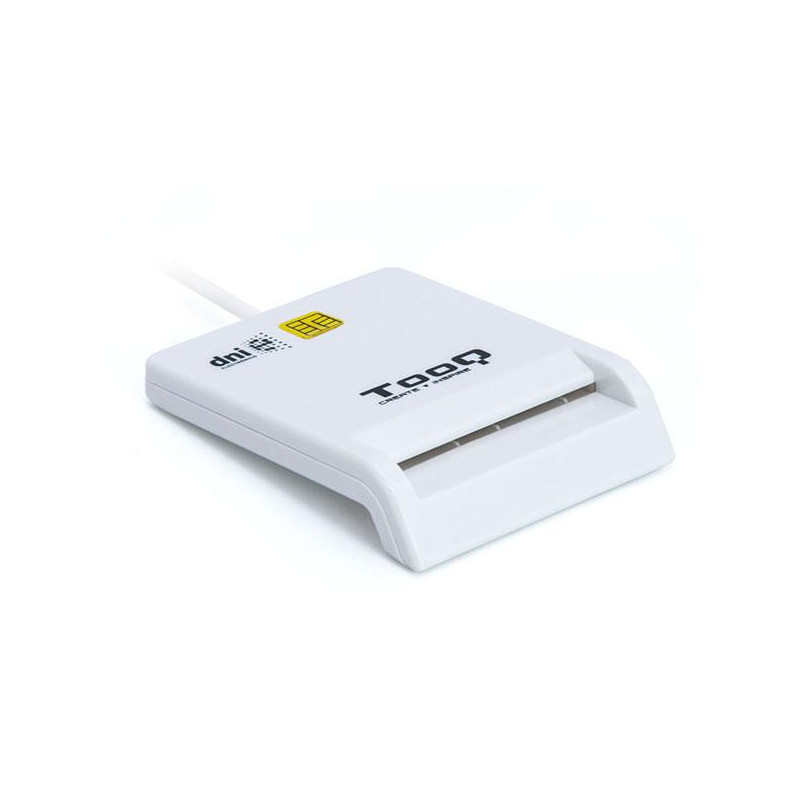 Lector Dni externo Tooq USB 2.0 Blanco / DNI 4.0 / TQR-210W