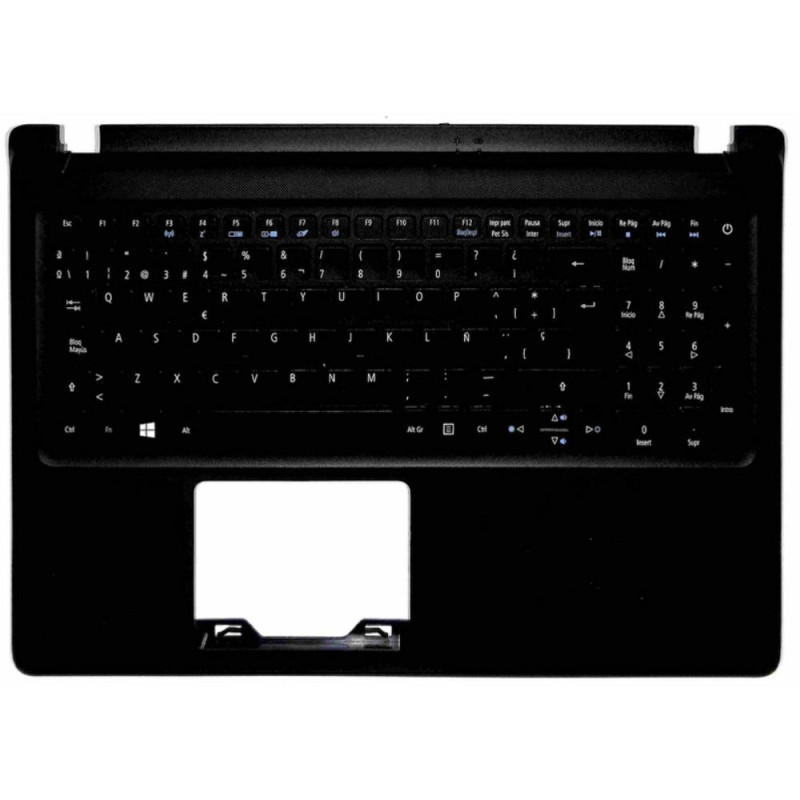 Top case + Teclado compatible para portátil ACER ES1-523 Negro