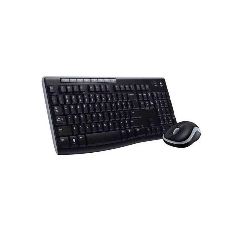 Combo Teclado + Raton inalámbrico Logitech MK270 Negro  920-004513