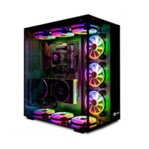 Caja ATX Gaming Talius Cronos Rgb / Cristal templado / Usb 3.0