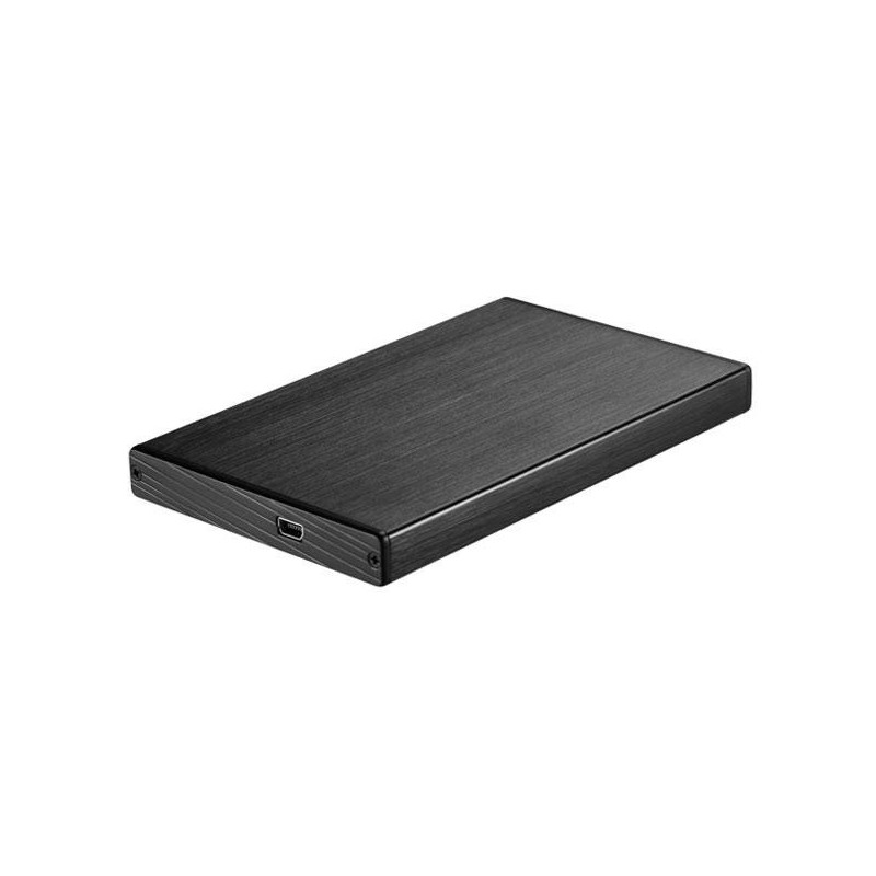 Caja externa aluminio 2.5 USB 3.1 Sata Tooq Negra 9.5mm TQE-2527B
