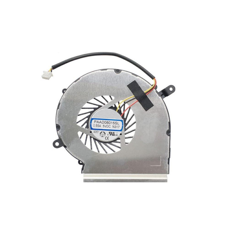 Ventilador para portatil MSI GPU GE72G / GE62 3 pines