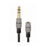 Cable Audio Jack 6.3mm Macho a Jack 3.5mm Hembra / 0.2m / Cablexpert  A-63m35f-0.2m