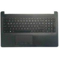 Top case + Teclado compatible para portátil HP 15-BS / 15-BW Negro mate