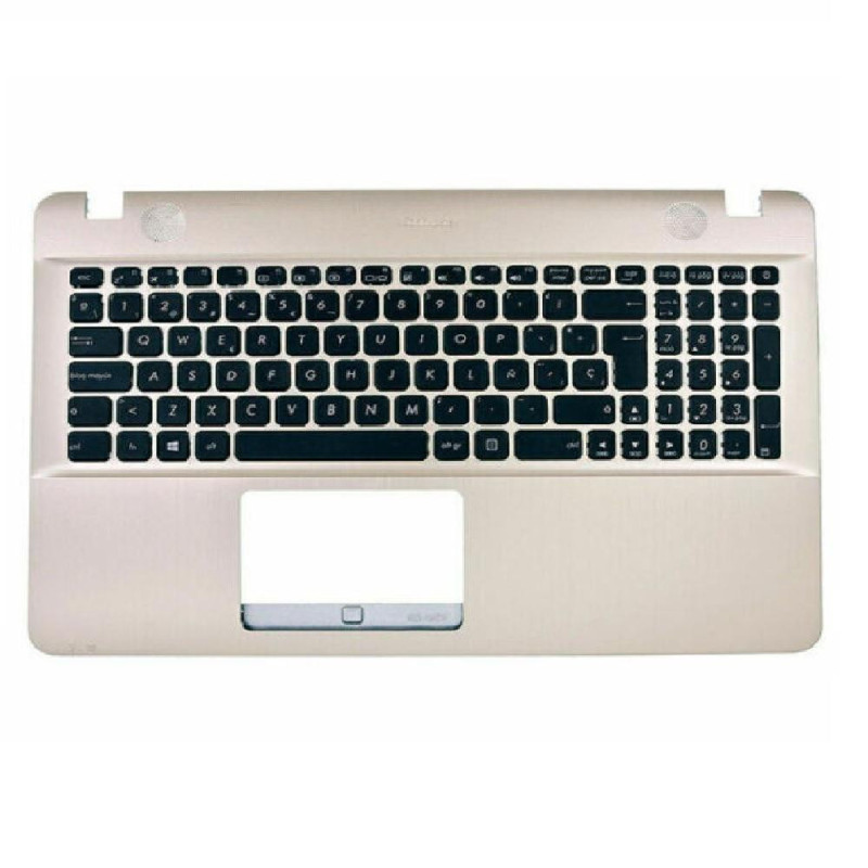 Top case + Teclado compatible para portátil ASUS K541UA Dorado