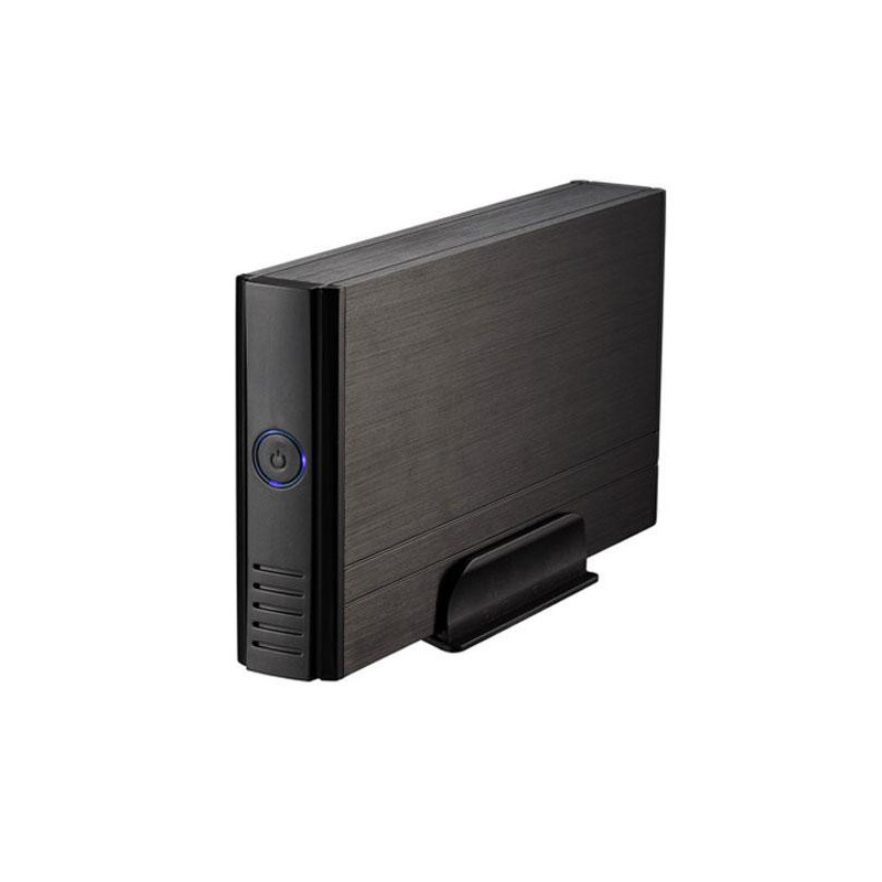 Caja externa aluminio 3.5 USB 2.0 / Ide- Sata Tooq negra  TQE-3520B