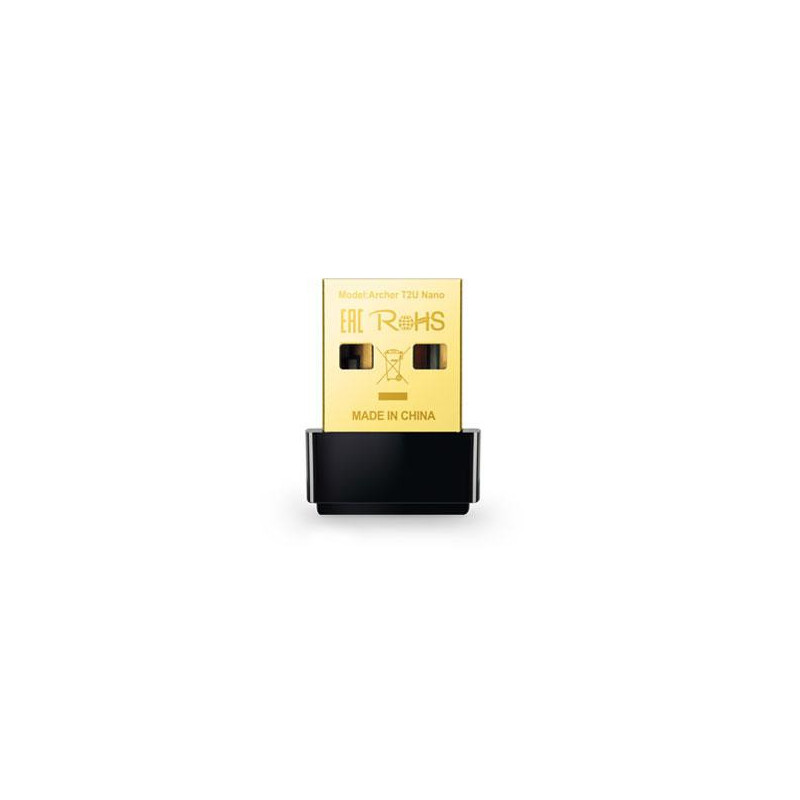 Tarjeta de red USB Wifi Archer T2U Nano Dual Band AC600 TP-Link
