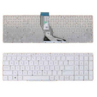 Teclado compatible para portátil HP Pavilion 15-bs / 15-bw / 15-br / 925009-071 / Tecla Enter Horizontal / Sin marco / Blanco