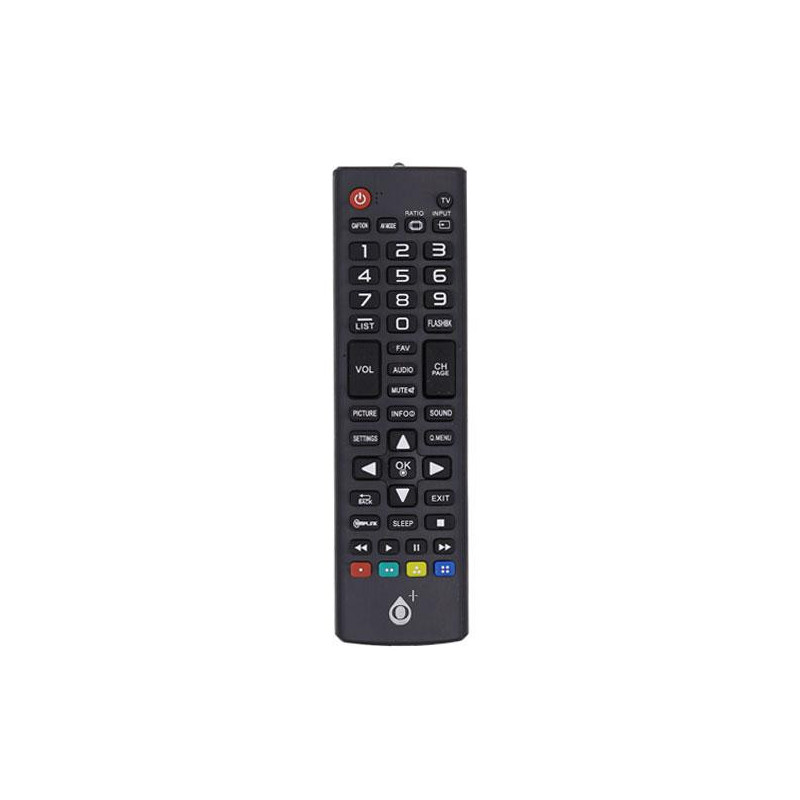 Mando a distancia TV Universal Lg R5631 / Negro / Modelo 2 / One+