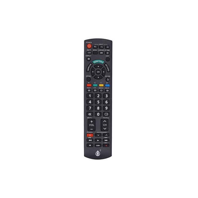 Mando a distancia TV Universal Panasonic R5632 / Negro / One+