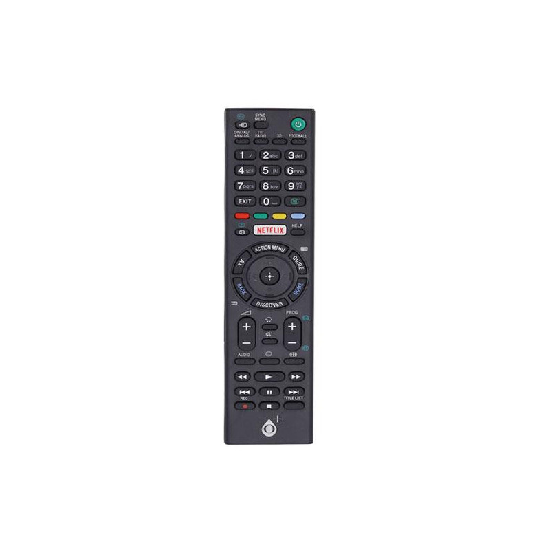 Mando a distancia TV Universal Sony R5637 / Negro / One+