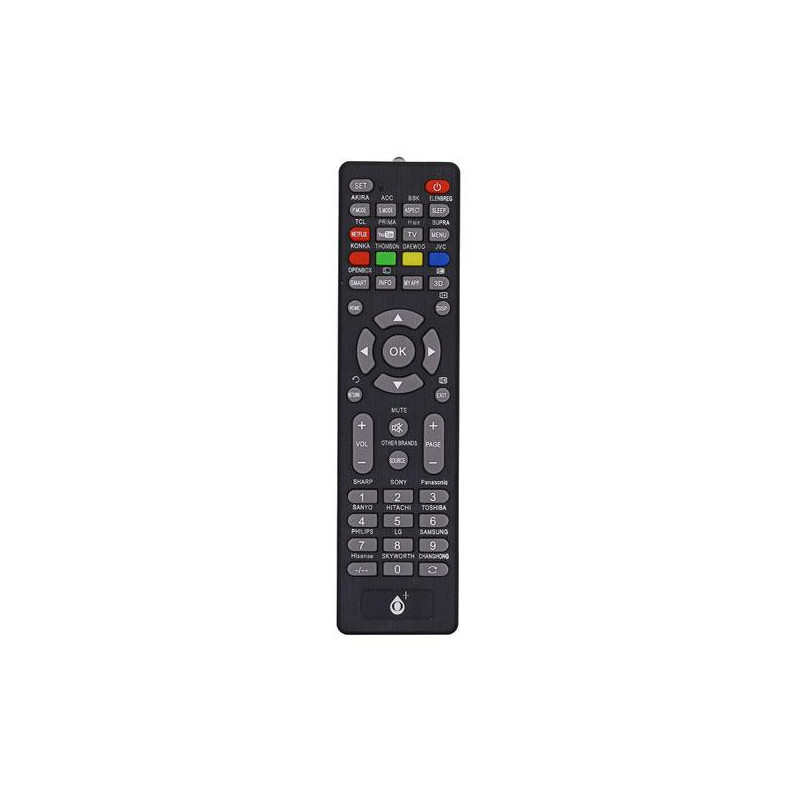 Mando a distancia TV Universal R5639 / Negro / One+