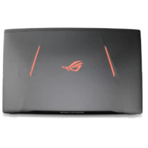 LCD Cover compatible para portátil ASUS Rog Strix GL753VD / GL753VE Negro y rojo