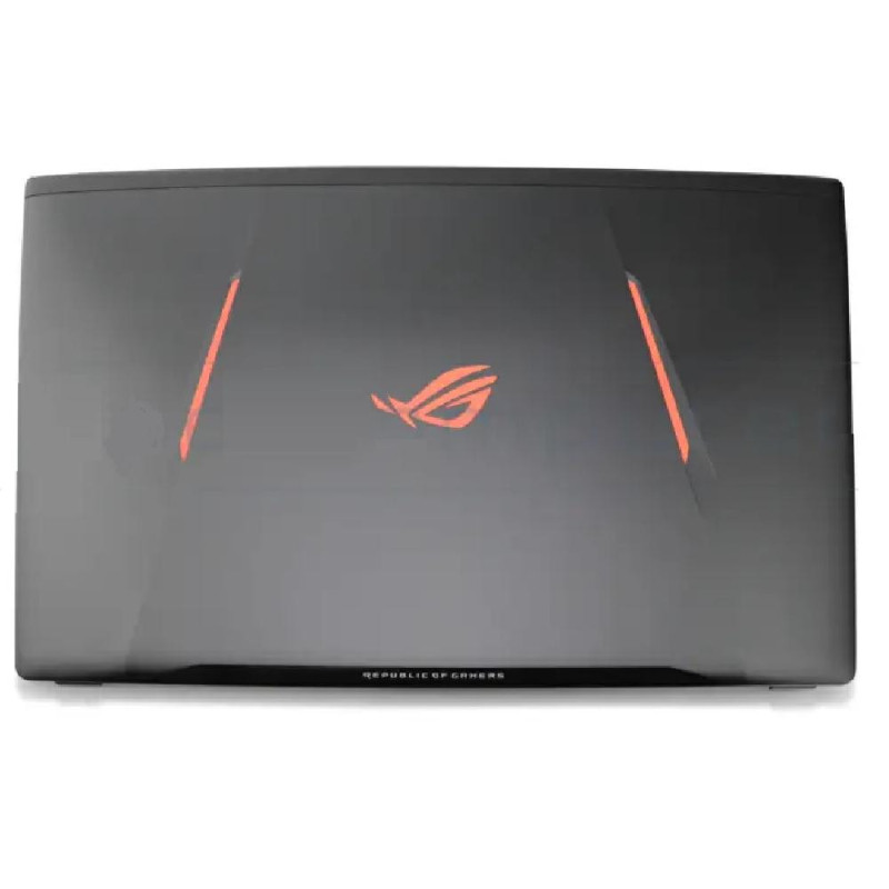 LCD Cover compatible para portátil ASUS Rog Strix GL753VD / GL753VE Negro y rojo