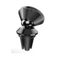 Soporte de coche para Movil magnetico rejilla Et797 / 360 Grados / Negro / Mtk