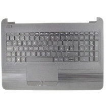 Top case + Teclado compatible para portátil HP 15-AY / 15-BA Negro